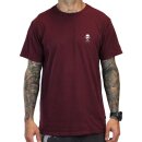 Sullen Clothing T-Shirt - Standard Issue Burgundy