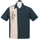 Abbigliamento Steady Vintage Bowling Shirt - Mai Tai...