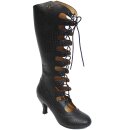 Banned Retro Stiefel - Snake Lace-Ups
