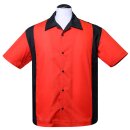 Steady Clothing Vintage Bowling Shirt - Garage Rot M