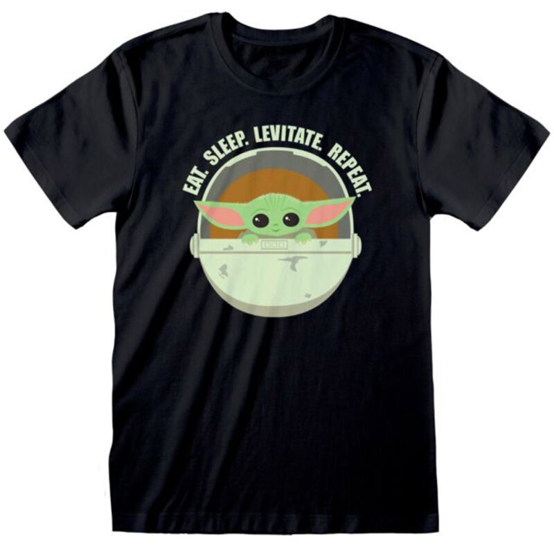 Star Wars: The Mandalorian T-Shirt - Eat Sleep Levitate, € 18,90