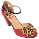 Banned Retro Pumps - Into The Wild Red