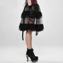 Pyon Pyon cipky sukne - Versailles Black