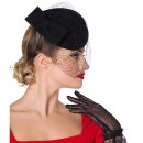 Mini chapeau Banned Retro - Shamira Fascinator Noir