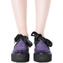 Killstar Platform Sneakers - Vampires Kiss Creepers Purple 40