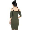 Killstar Vestido Midi - Miss Stardust Khaki