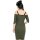 Killstar Vestido Midi - Miss Stardust Khaki