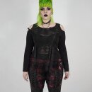 Punk Rave Plus Size Top a manica lunga - Stranded